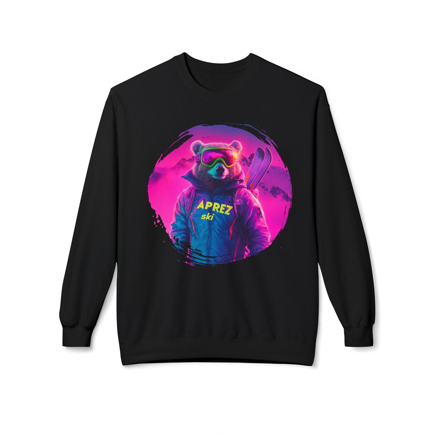 Neon Bear - Aprez Ski Fleece Sweatshirt